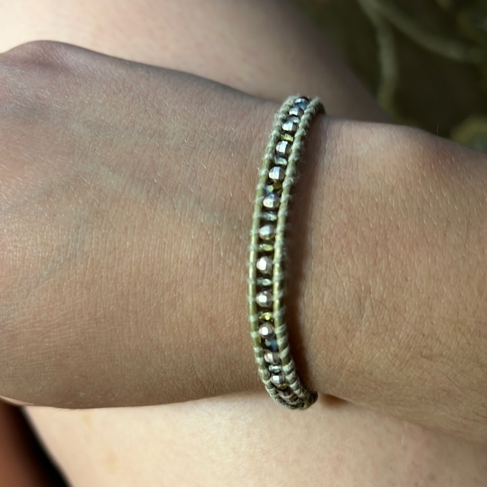 Chan Lulu Single Wrap - Khaki Mix